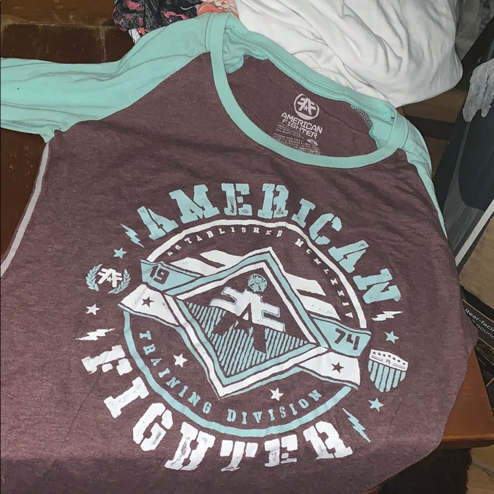 American fighter shirt